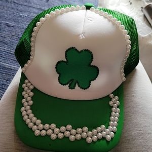 custom made shamrock Saint patrick's day snap baseball cap